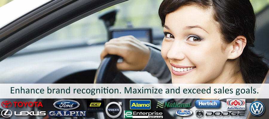Car rental services for mystery shopping company